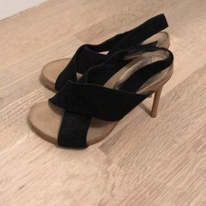 Steven by Steve Madden sandals, new black stiletto